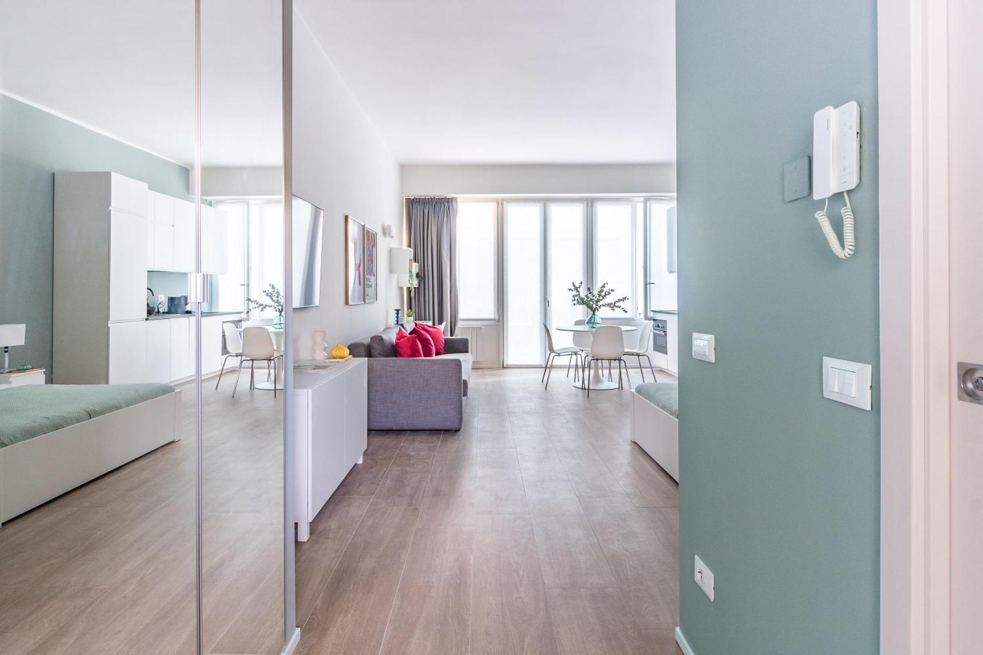 Apartmán Ampi Monolocali In Via Pirandello - Washington Milán Exteriér fotografie